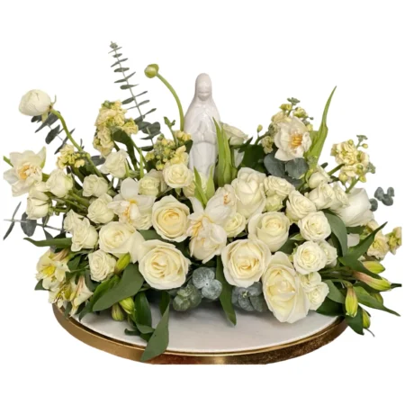 Divine Grace Madonna Floral Tribute