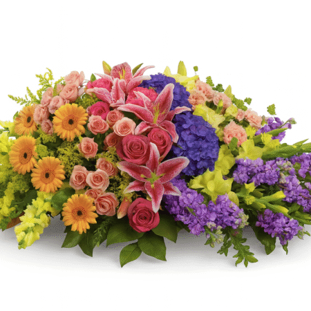 Garden of Grace Tribute Casket Spray