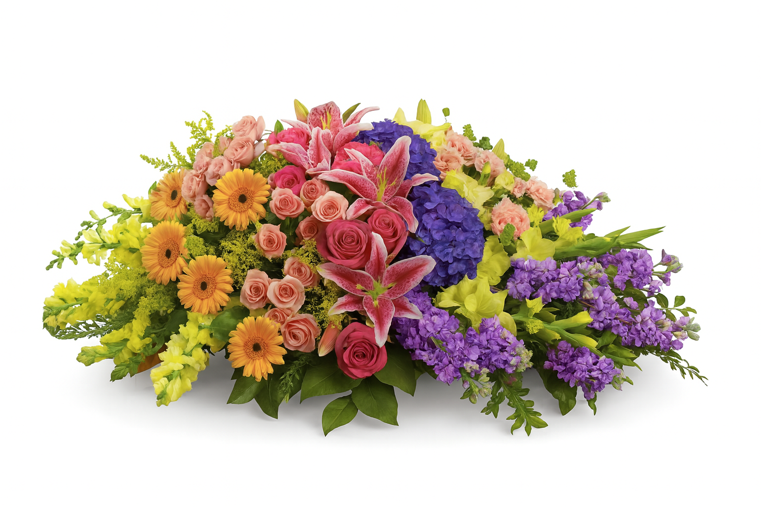 Garden of Grace Tribute Casket Spray