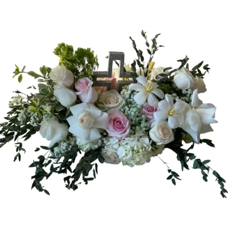 Heavenly Grace Cross Floral Tribute