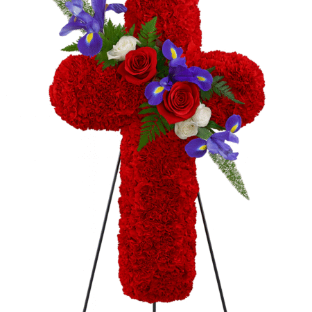 Honor & Faith Patriotic Standing Cross