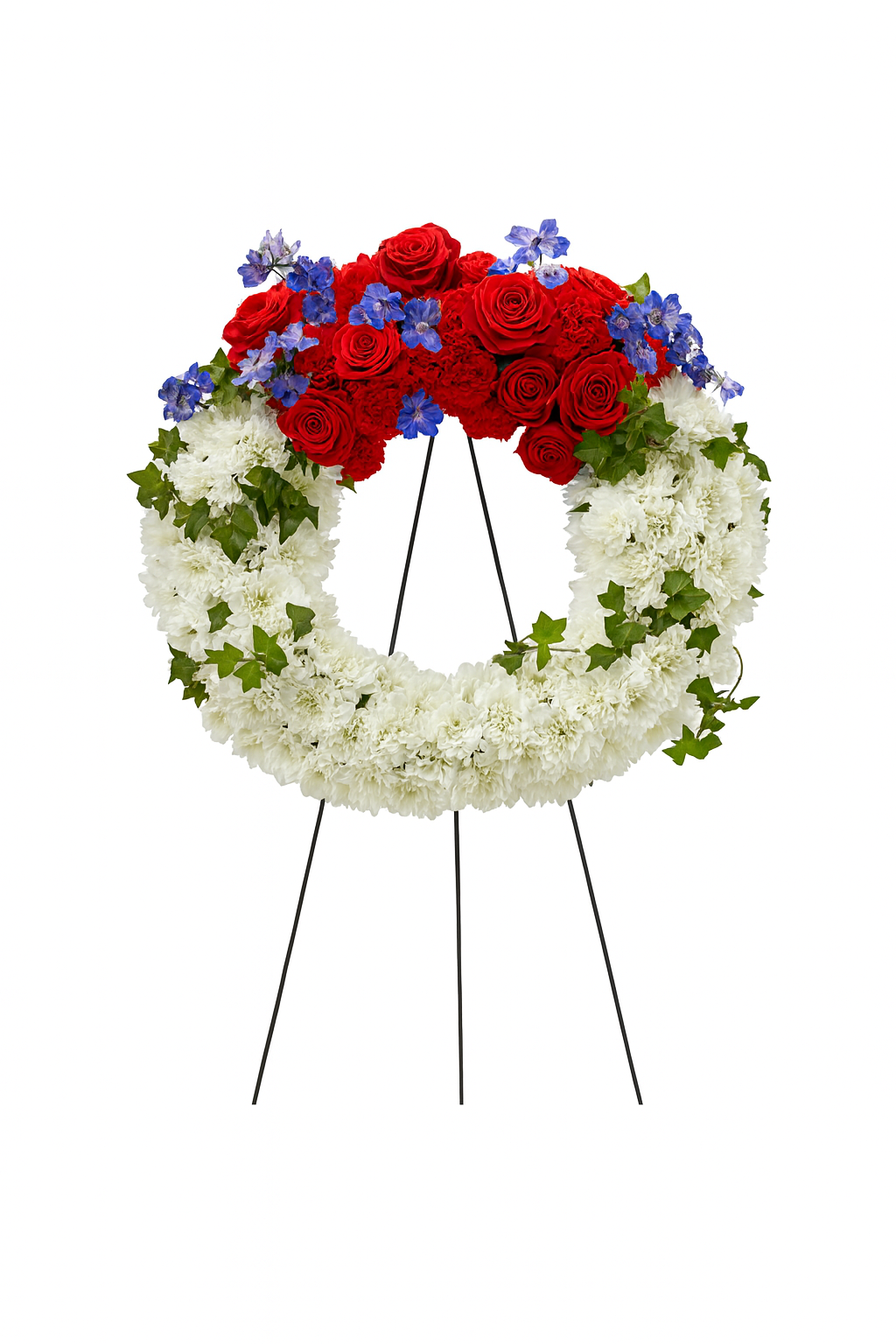 Honor & Glory Patriotic Standing Wreath