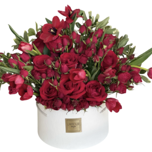 Scarlet Romance Floral Arrangement
