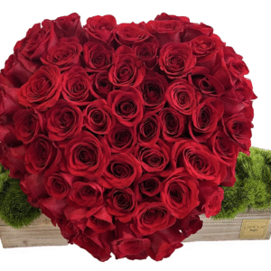 Crimson Heart Luxury Rose Arrangement