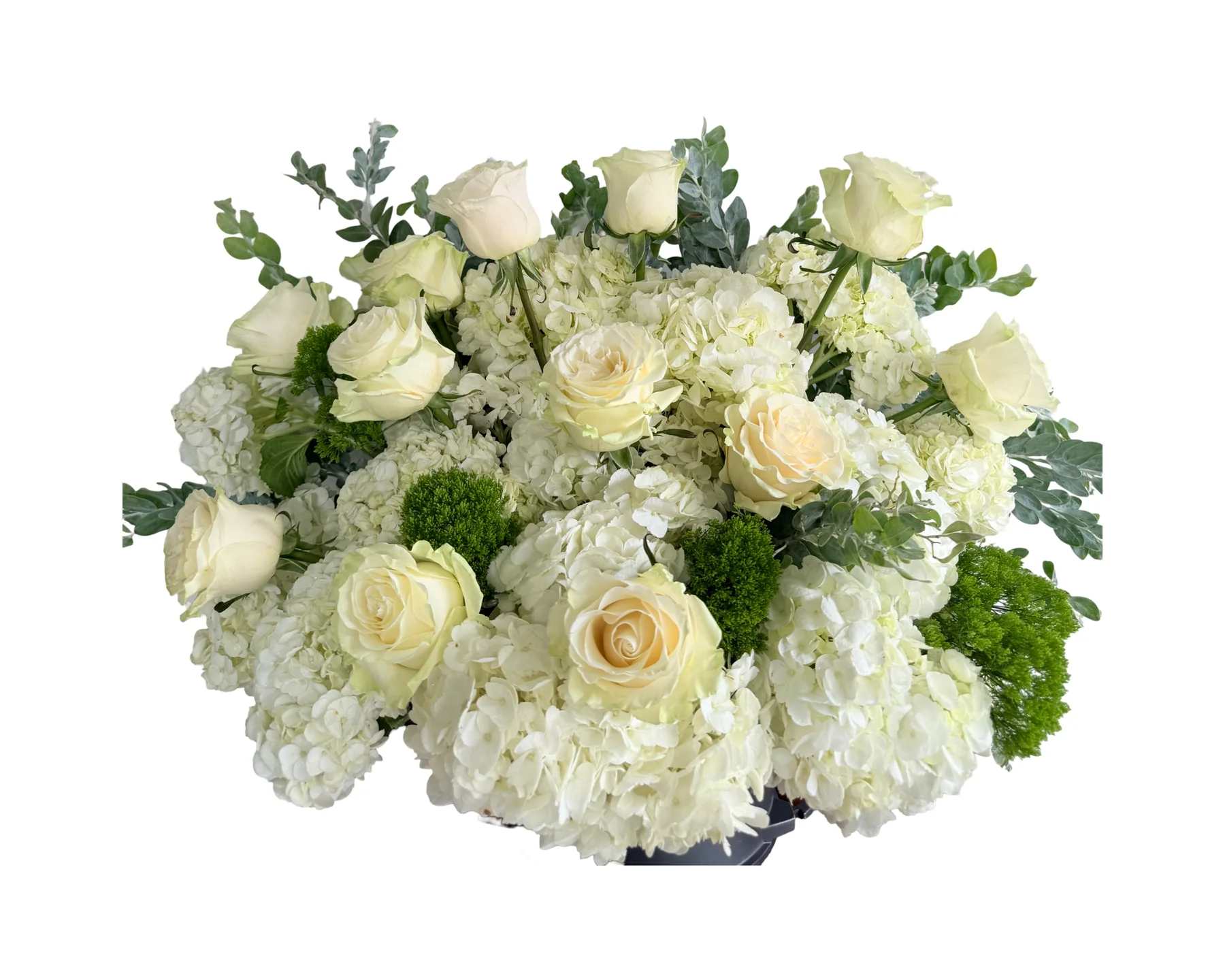 Ivory Cloud Sympathy Arrangement