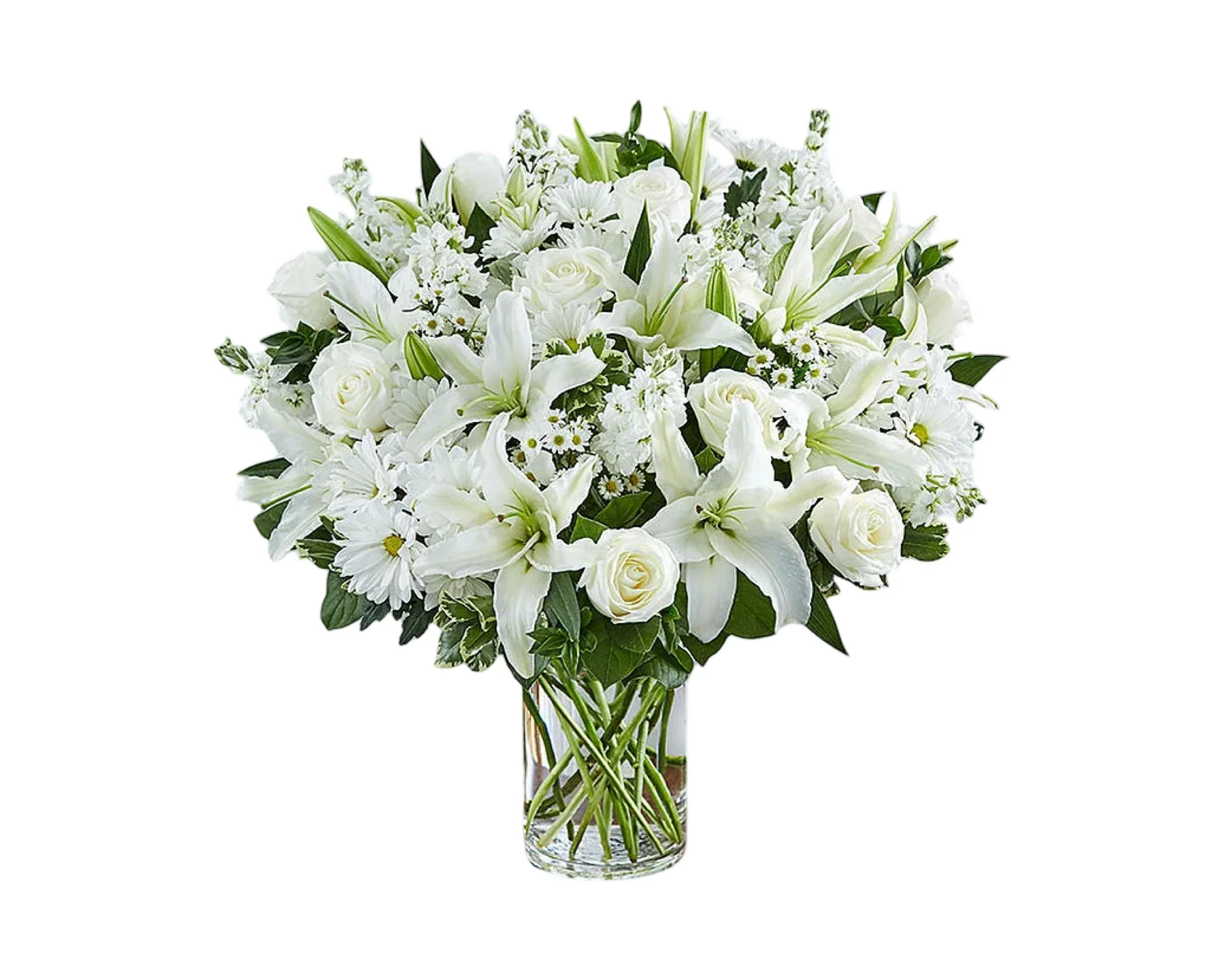Pure Grace White Sympathy Vase