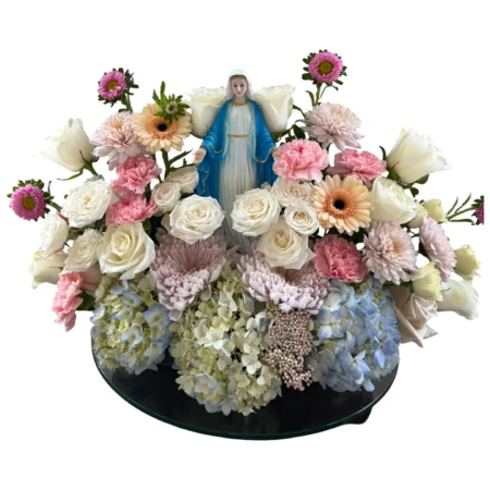 Queen of Peace Garden Arrangement