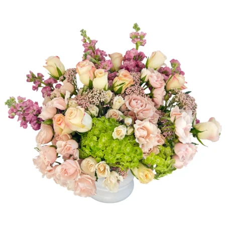 Serene Garden Pastel Arrangement